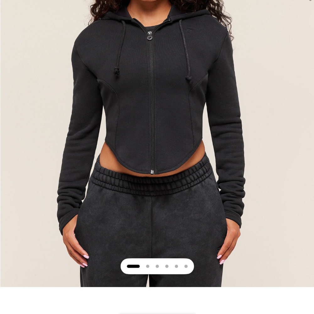 GYMSHARK X ANALIS ZIPUP HOODIE